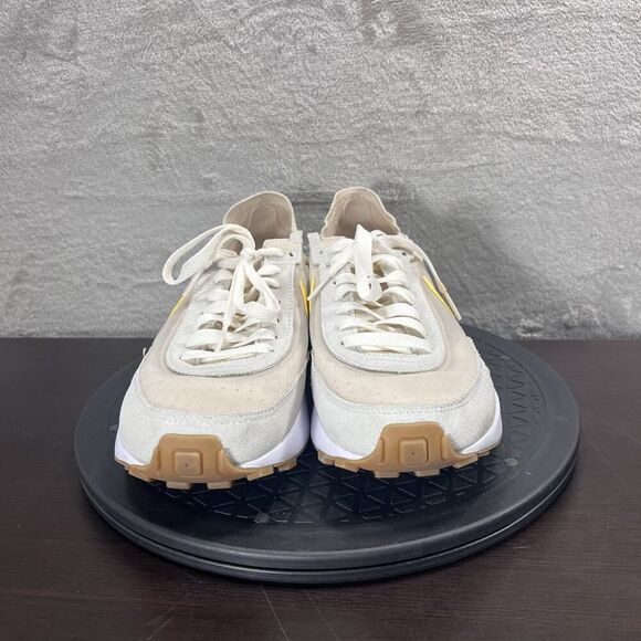 Nike Waffle One Womens Sz 8.5 Shoes Sail/Topaz Gold-Coconut Milk DC2533–105 Shoe - Picture 2 of 11